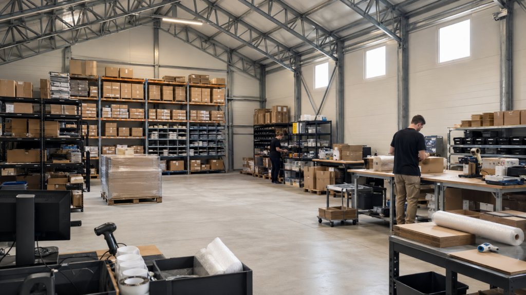 Fulfillment pre začínajúce e-shopy: predávajte od prvej objednávky bez vlastného skladu