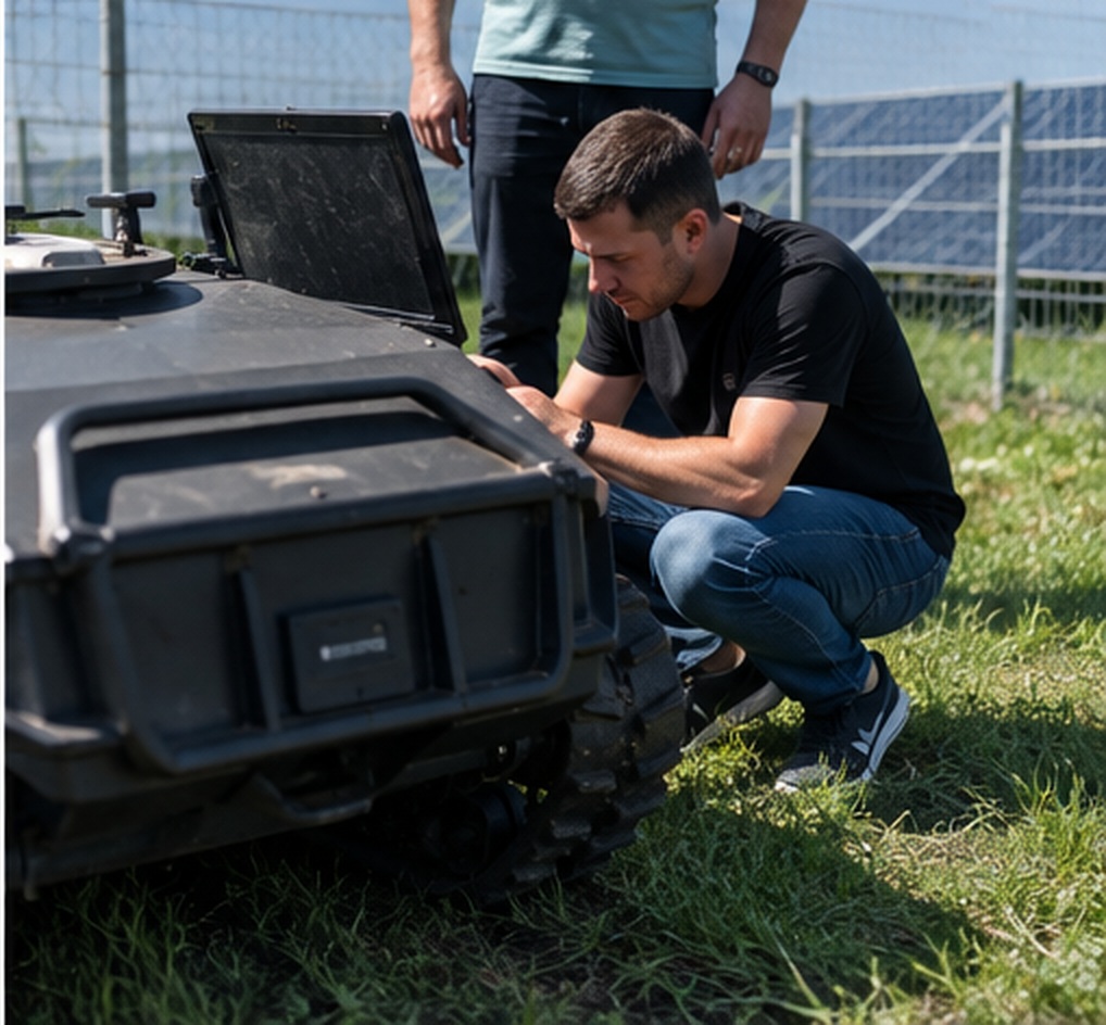 Technická kontrola platformy Scorpion AGRO