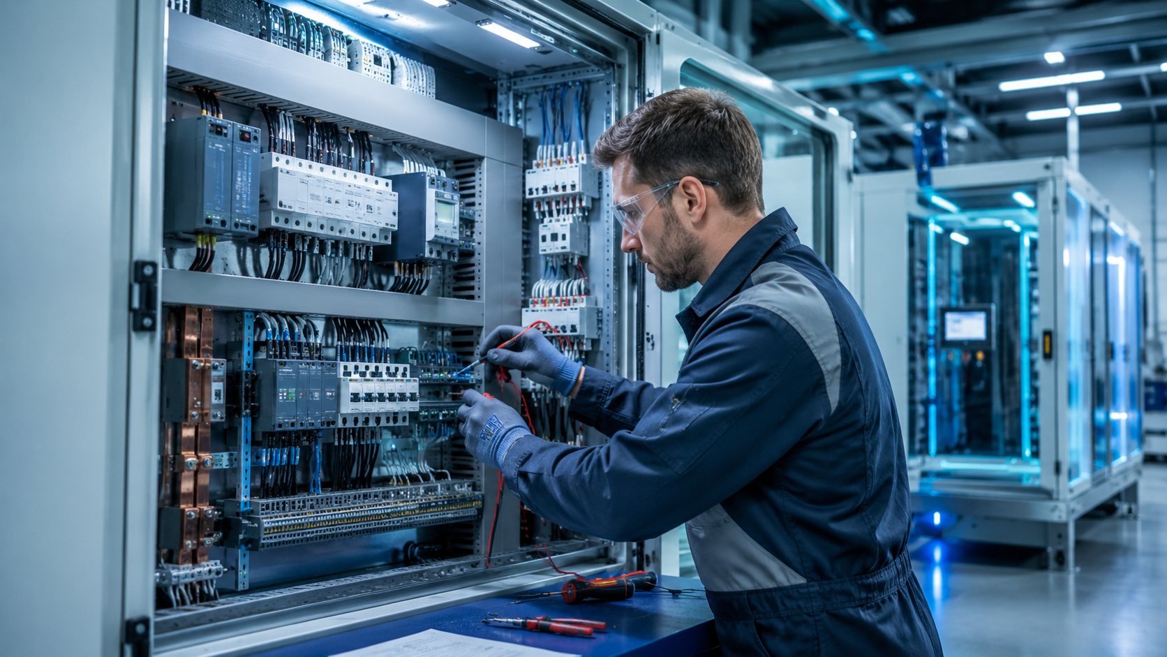 Elektroinžinier v priemyselnom prostredí