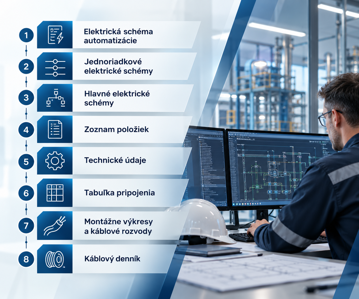 Dodanie projektu priemyselnej automatizácie na kľúč