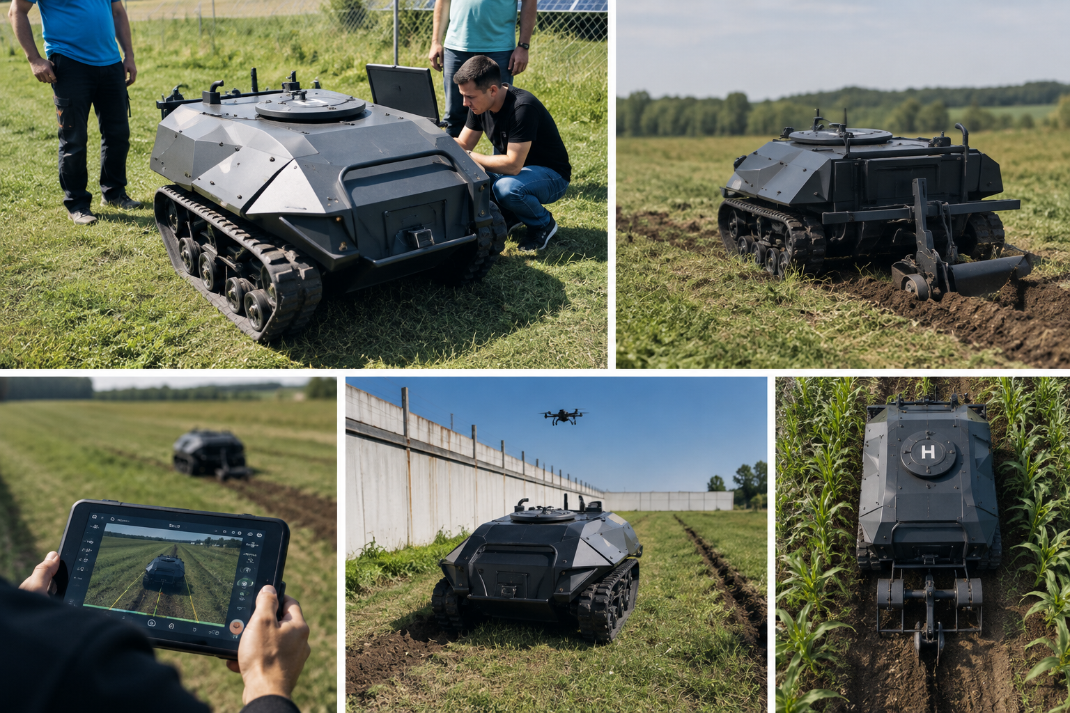 Autonómna robotická platforma Scorpion AGRO pre poľnohospodárstvo